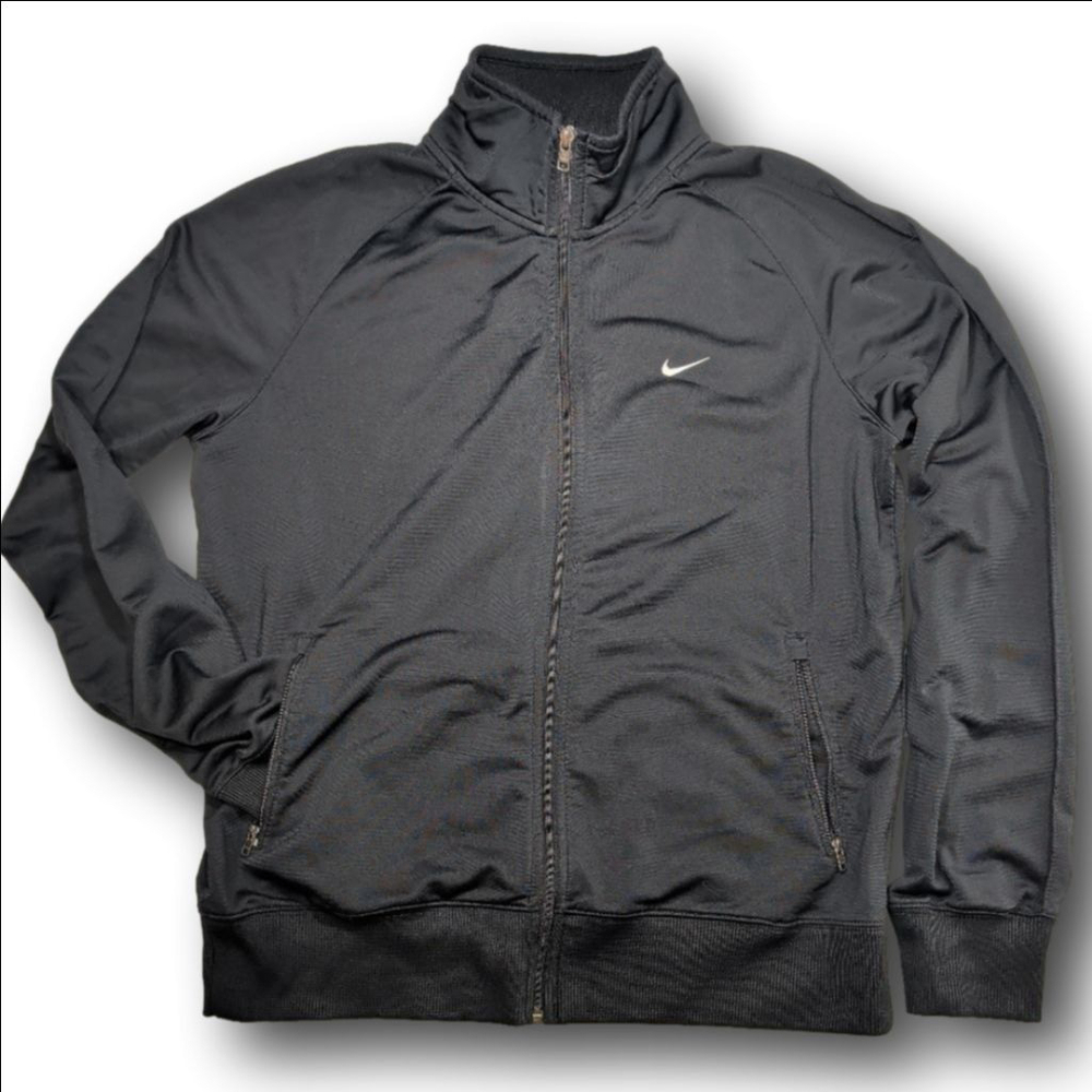 Men's Nike Black Athletic Dept. Full Zip Track Jacket L - Picture 1 of 9